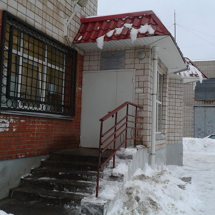Входная группа Детская поликлиника 7 Ижевска (детская поликлиника ГКБ 7, МСЧ №7). 
